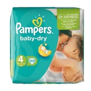 pallets Pampers Baby Dry Size 4