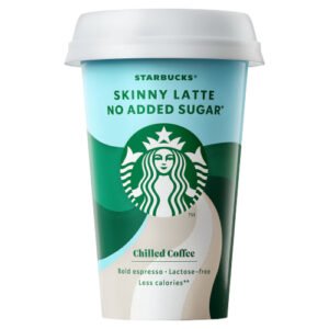 STARBUCKS SKINNY LATTE CHILLED COFFEE NAS CUP 220ML