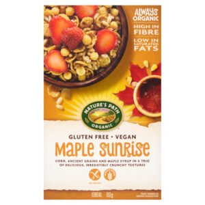 NATURES PATH GLUTEN FREE MAPLE SUNRISE 332G