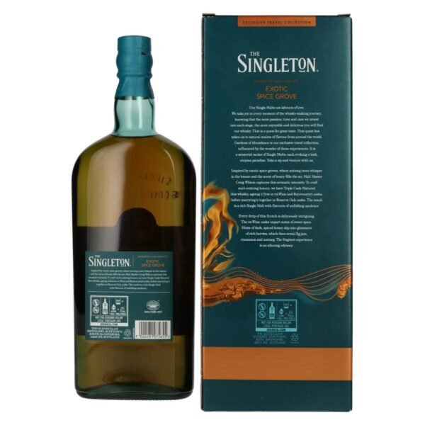 The Singleton Glendullan EXOTIC SPICE GROVE Single Malt Scotch Whisky 42,8% Vol. 1l in gift box