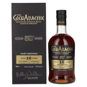 The GlenAllachie 16 Years Old 50th Anniversary PAST EDITION 57,1% Vol. 0,7l in gift box