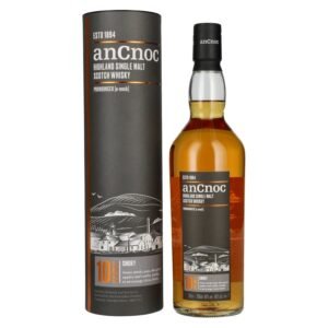 AnCnoc 10 Years Old Highland Single Malt 40% vol. 0.7l in a gift box