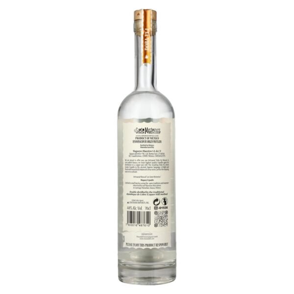 Los Siete Misterios DOBA-YEJ Mezcal Artesanal DOP 2024 44% Vol. 0,7l