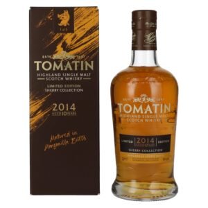 Tomatin 10 Years Old SHERRY COLLECTION Manzanilla Sherry Butts Limited Edition 2014 46% Vol. 0,7l in gift box