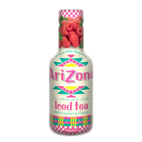 ARIZONA ICED TEA RASPBERRY 500ML