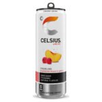 CELSIUS RASPBERRY & PEACH 355ML