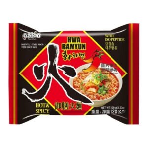 PALDO HWA RAMYUN HOT & SPICY NOODLES 120G