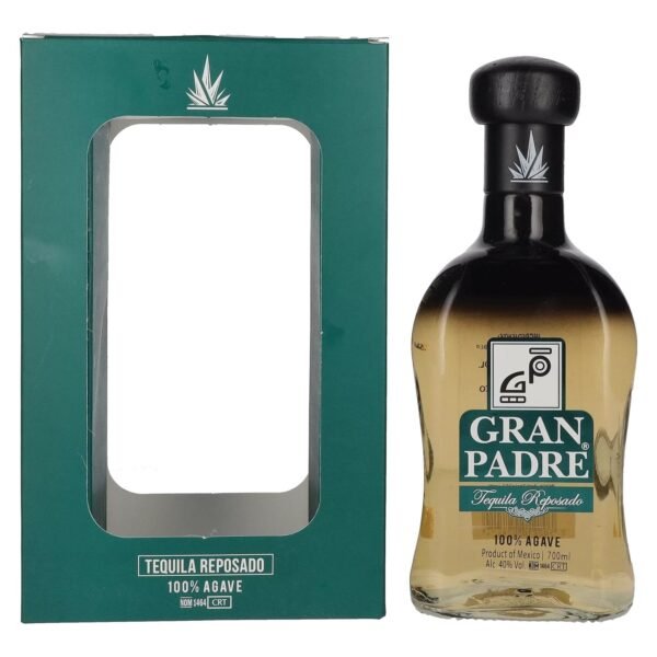 Gran Padre Tequila Reposado 100% Agave 40% Vol. 0,7l in gift box