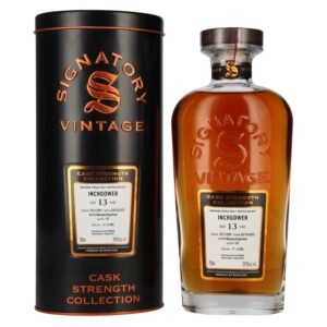 Signatory Vintage Inchgower 13 Years Old 1st Fill Marsala Cask Strength #101 2011 59,8% Vol. 0,7l in Tinbox