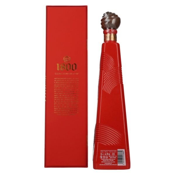 1800 Tequila GuachiMonton AÑEJO 100% Agave 40% ABV 0.7l in a gift box