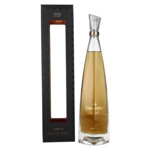 Cincoro Tequila Añejo 40% Vol. 0,7l in gift box