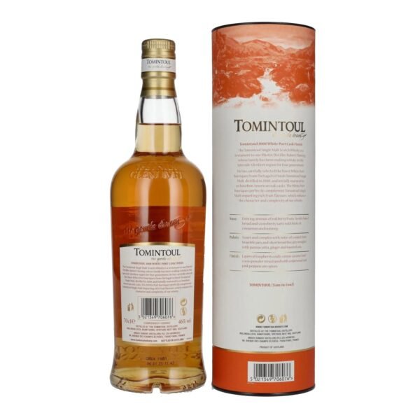 Tomintoul 14 Years Old WHITE PORT CASK Finish Limited Edition 2008 46% Vol. 0,7l in gift box