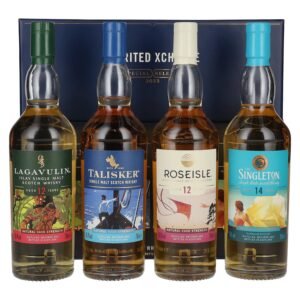 SPIRITED XCHANGE Single Malt Whisky Collection Pack Special Releases 2023 56,9% Vol. 4x0,2l in gift box