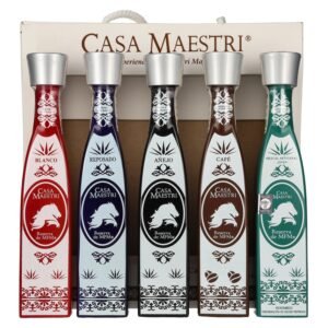 Casa Maestri MFM Tequila Gift Set 40% Vol. 5x0,1l