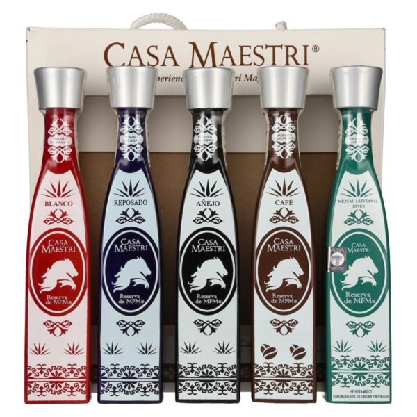 Casa Maestri MFM Tequila Gift Set 40% Vol. 5x0,1l