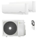 Beretta BREVA E dual split 9000+9000 BTU inverter A++ air conditioner 5 kW external unit
