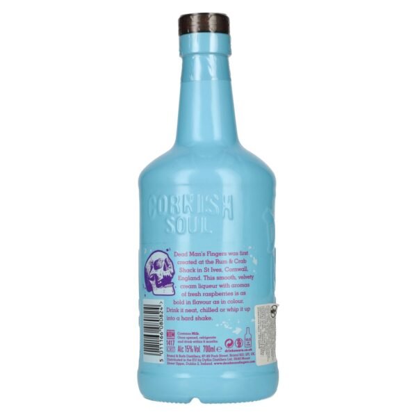 Dead Man's Fingers Blue Raspberry Tequila Cream Liqueur 15% Vol. 0,7l