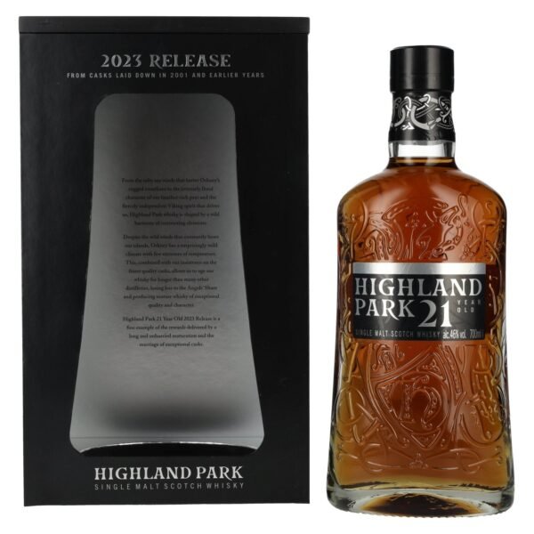 Highland Park 21 Years Old Release 2023 46% Vol. 0,7l in gift box