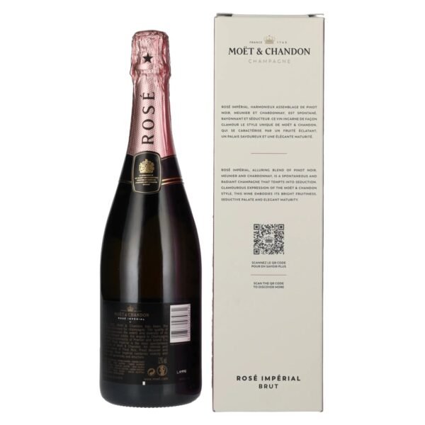 Moët & Chandon Champagne ROSÉ IMPÉRIAL Brut Love 12% vol. 0.75l in gift box