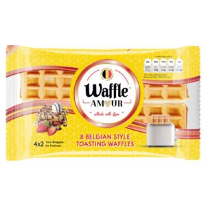 WAFFLE AMOUR TOASTING WAFFLES 200G
