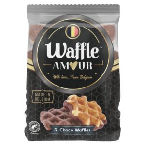 WAFFLE AMOUR CHOCOLATE WAFFLES 5PK 300G