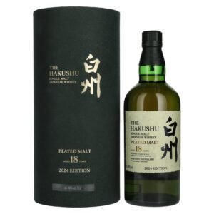 Suntory Whisky The Hakushu 18 Years PEATED MALT Tsukuriwake Selection Japanese Whisky 2024 48% Vol. 0,7l in gift box