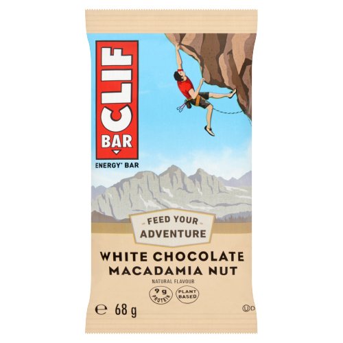 CLIF BAR WHITE CHOCOLATE MACADAMIA NUT ENERGY BAR 68G