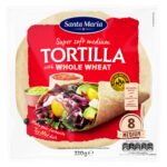 SANTA MARIA 8 WHOLEMEAL TORTILLA 320G