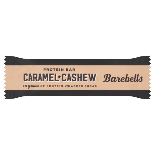 BAREBELLS PROTEIN BAR CARAMEL CASHEW 55G