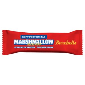 BAREBELLS MARSHMALLOW ROCKY ROAD SOFT PROTEIN BAR 55G