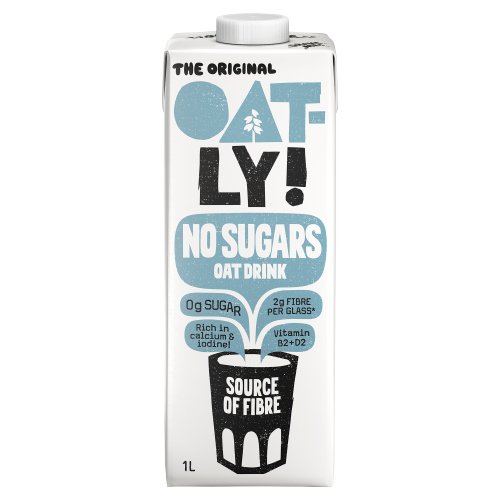 OATLY! THE ORIGINAL NO SUGARS OAT 1L