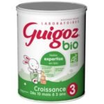 Guigoz Baby Milk Formula 3 Growing up Organic from 10 month to 3 years | 800g