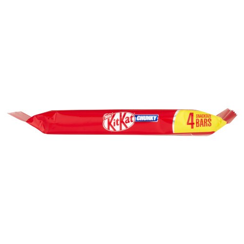 KITKAT CHUNKY CHOCOLATE BAR 4PK 128G