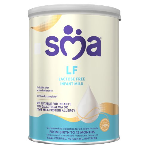 SMA LACTOSE FREE FORMULA FROM BIRTH 12X 400G