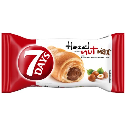 7 DAYS CROISSANT MAX HAZELNUT 80G