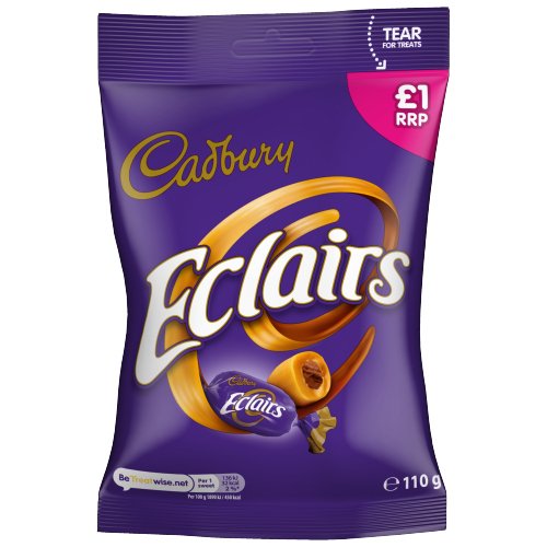 CADBURY ECLAIRS PMP £1.00 110G