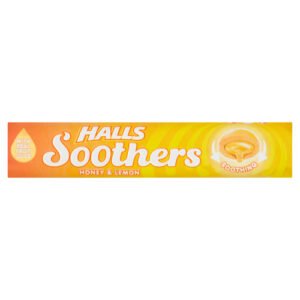 HALLS SOOTHERS HONEY & LEMON 45G