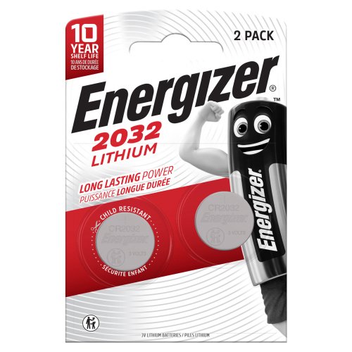 ENERGIZER 2032 LITHIUM BATTERY 2PACK