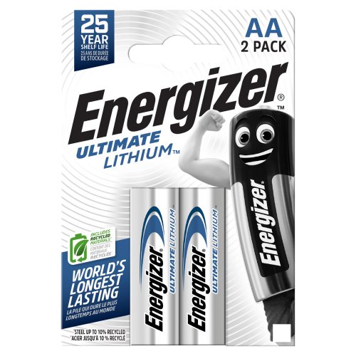 ENERGIZER LITHIUM AA 2PK