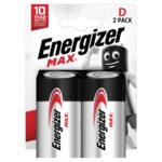 ENERGIZER MAX D 2PK