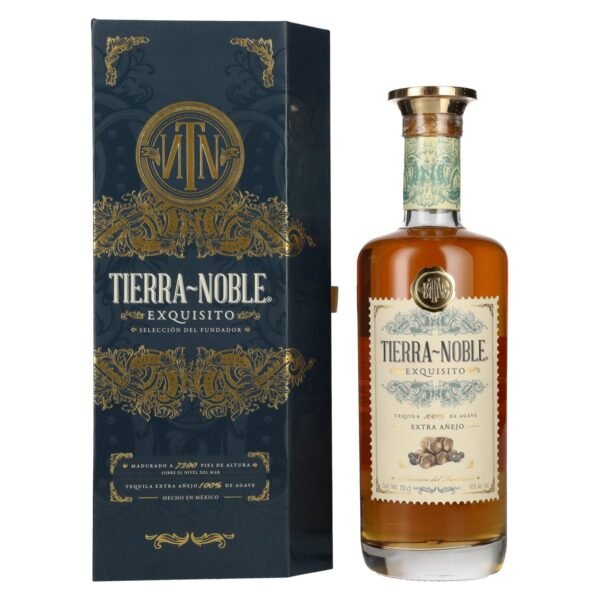 Tierra-Noble EXQUISITO Extra Añejo Tequila 100% de Agave 40% Vol. 0,7l in gift box