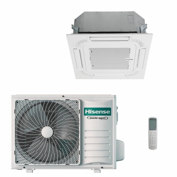 Hisense Air Conditioner ACT 4-way Cassette 12000 BTU R32 Turbo Inverter A++