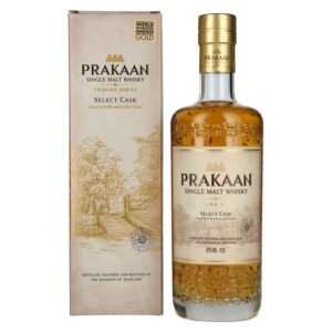 Prakaan TRIBURA SERIES Single Malt Whisky SELECT CASK 43% Vol. 0,7l in gift box