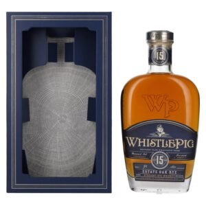 WhistlePig Whiskey 15 Years Old ESTATE OAK RYE Whiskey 46% Vol. 0,7l in gift box