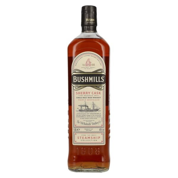 Bushmills SHERRY CASK Reserve The Steamship Collection 40% vol. 1 litre