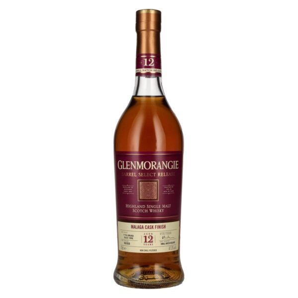 Glenmorangie BARREL SELECT RELEASE 12 Years Old MALAGA CASK FINISH 47,3% Vol. 0,7l