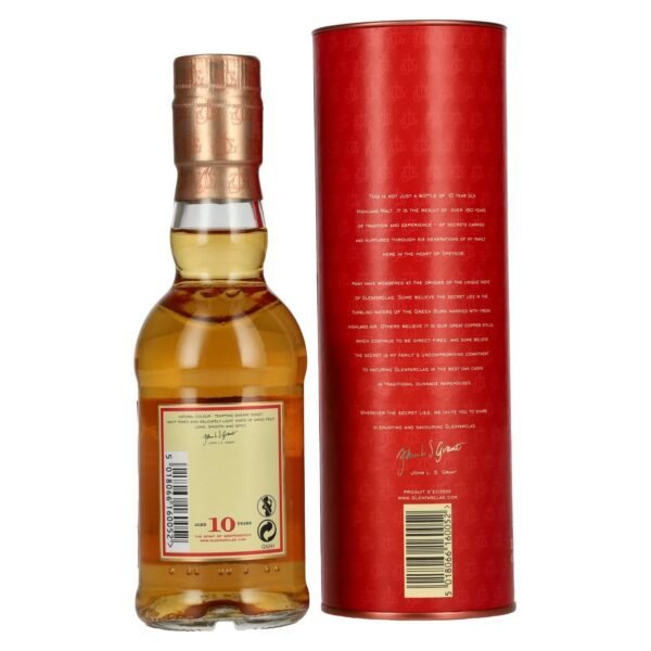 Glenfarclas 10 Years Old Highland Single Malt Scotch Whisky 40% Vol. 0,2l in gift box