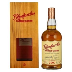 Glenfarclas THE FAMILY CASKS Single Cask SUMMER 2024 Refill Sherry Butt #2670 2007 59,9% Vol. 0,7l in wooden box