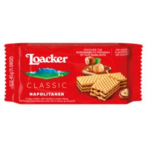 LOACKER NAPOLITANER WAFER 45G