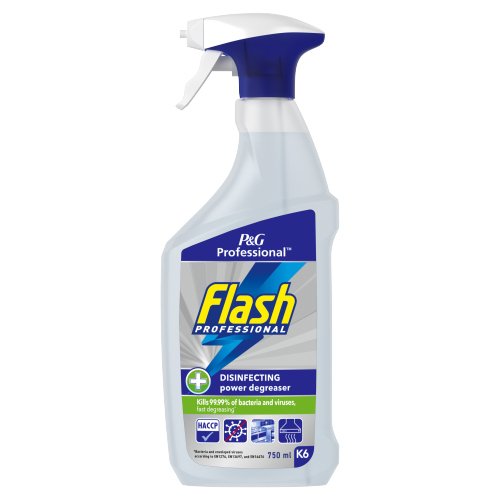 FLASHP ROFESSIONAL DISINFECTANT DEGREASER SPRAY 750ML